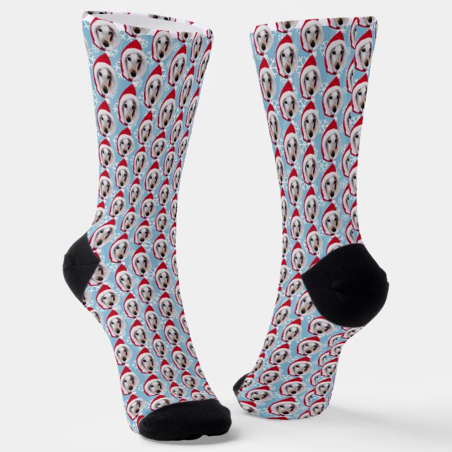 Italian Greyhound Santa   Socks (Angled)