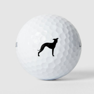 Italian Greyhound Silhouette Golf Balls