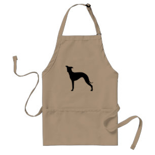 Italian Greyhound Silhouette Standard Apron
