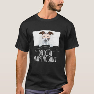 Italian Greyhound Sleep Mask Official Napping T-Shirt