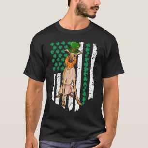 Italian Greyhound St Patricks Day Irish American F T-Shirt