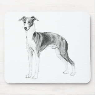 Italian Greyhound Style Mouse Mat