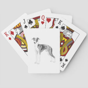 Italian Greyhound Style Playing Cards