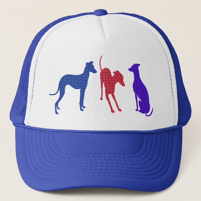 Italian Greyhound Trucker Hat (Front)