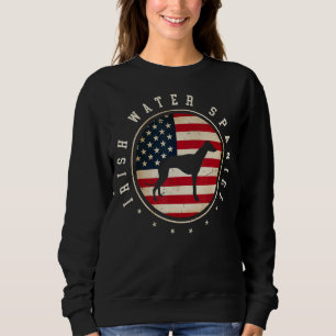 Italian Greyhound USA Flag 4th July Dog Mum Dad Sweatshirt