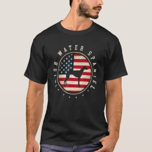 Italian Greyhound Usa Flag 4th July Dog Mum Dad T-Shirt