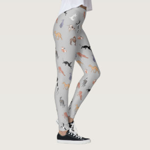 Italian Greyhound Whippet Hound Dogs  Leggings