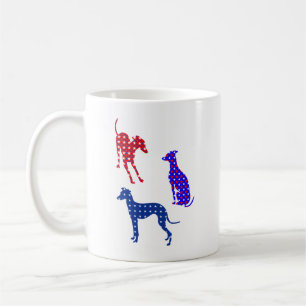 Italian Greyhounds 4th Of July Mug