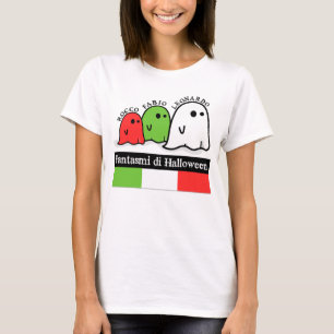 Italian Halloween Ghosts, Fantasmi di Halloween T-Shirt