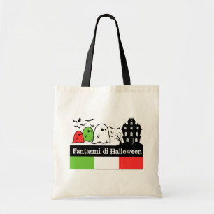 Italian Halloween Ghosts, Fantasmi di Halloween Tote Bag