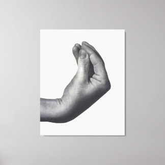  Italian Hand Canvas Print