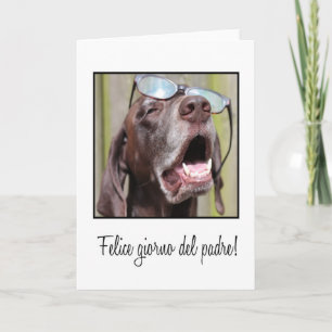 Italian Happy Father's day Card