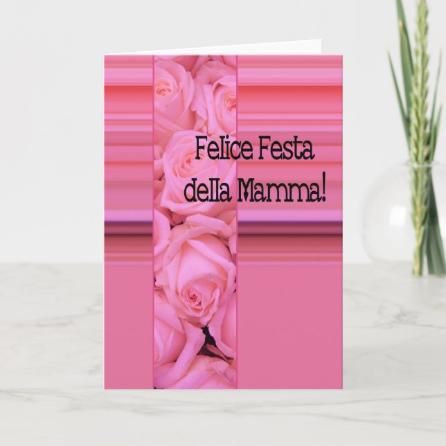italian Happy Mother’s Day! Card (Front)
