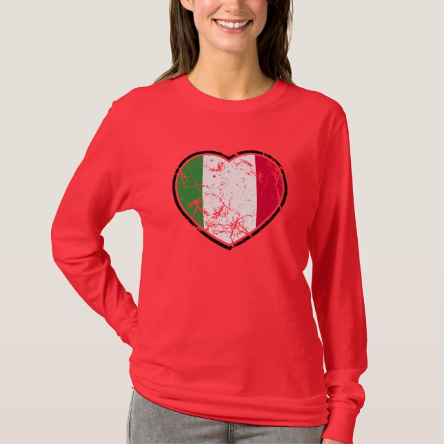 Italian Heart T-Shirt (Front)
