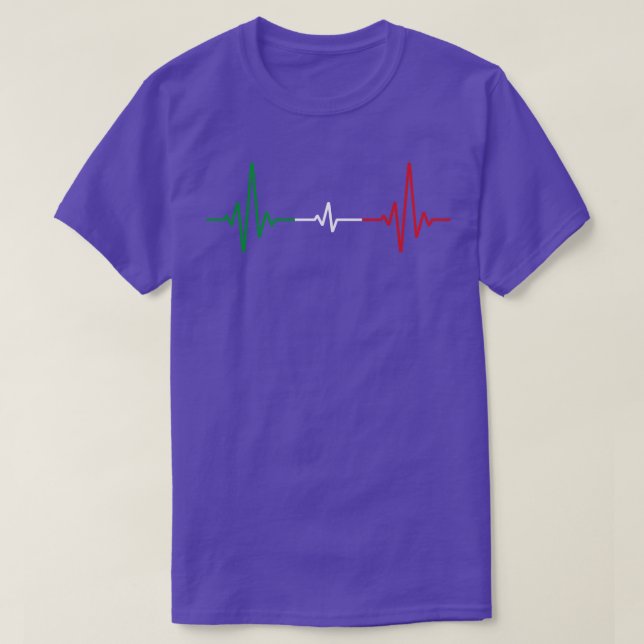 Italian Heartbeat T-Shirt (Design Front)