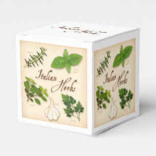 Italian Herbs Favour Box