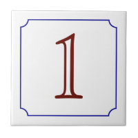 Italian House Number