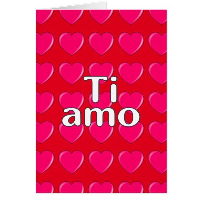 Italian - I love you (Front)