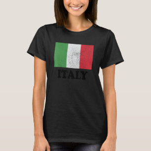 Italian Italy Flag Pride Italian Flag T-Shirt