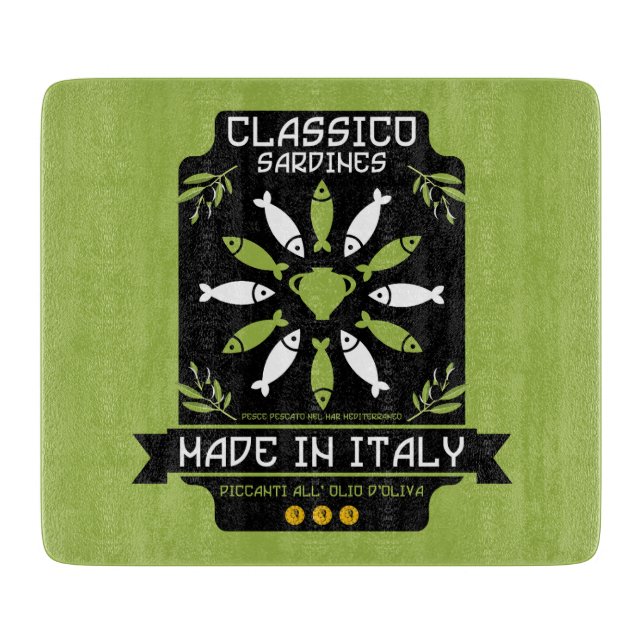 Italian Kitchen Cutting Board (Front)