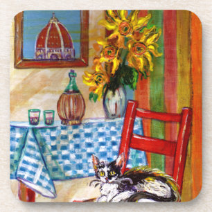 ITALIAN KITCHEN IN FLORENCE COASTER