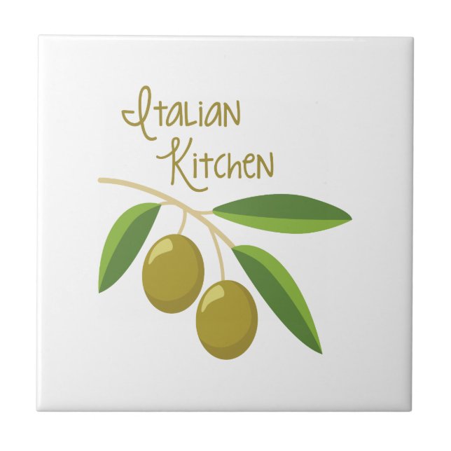 Italian Kitchen Tile (Front)