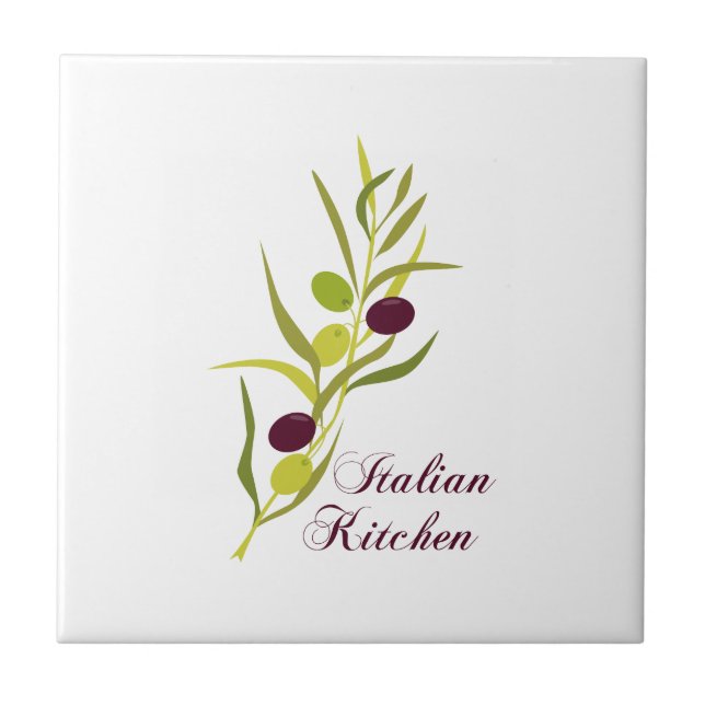 Italian Kitchen Tile (Front)