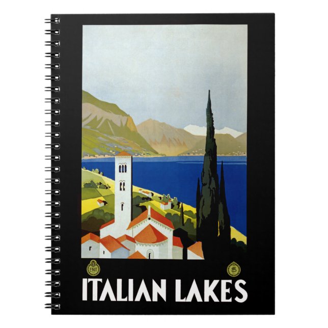 Italian Lakes Notebook (Front)