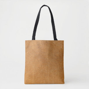 Italian Lambskin Leather: Vintage Texture Tote Bag