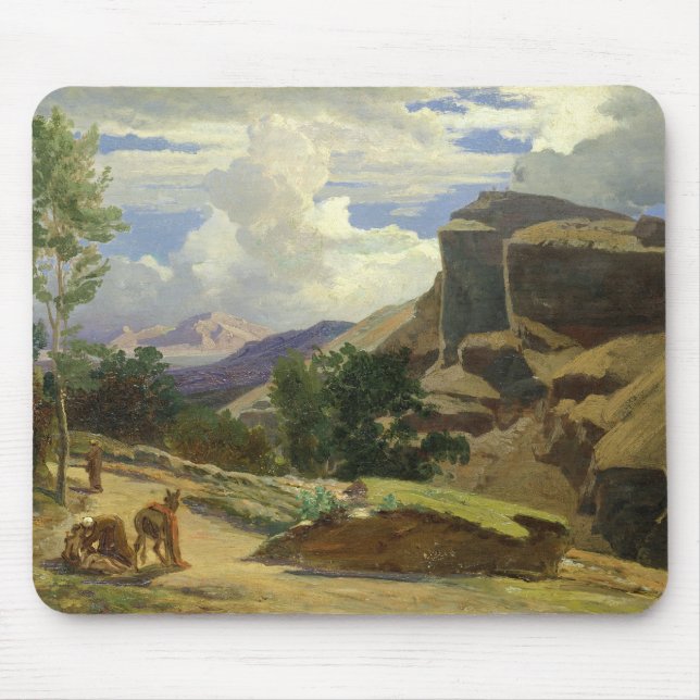 Italian Landscape Mouse Mat (Front)