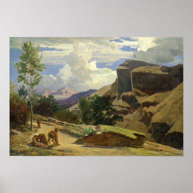 Italian Landscape Poster (Front)