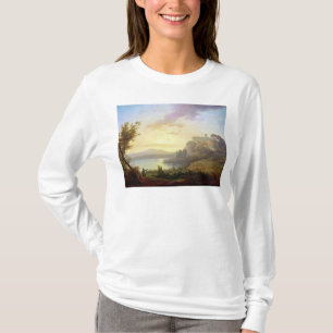 Italian Landscape, Setting Sun T-Shirt
