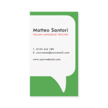 Italian Language Teacher QR Code