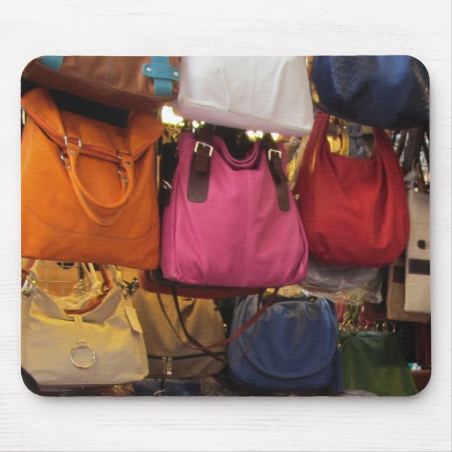 Italian Leather Purses Mouse Mat (Front)
