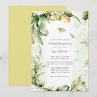 Italian Lemon Grove | Boho Botanical Wedding