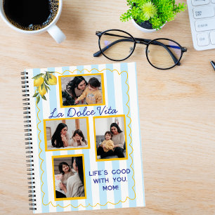 Italian Lemons La Dolce Vita 4 Photo For Mum Notebook
