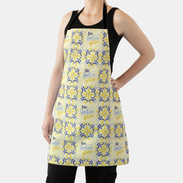 Italian Life Vibe Apron (Insitu)