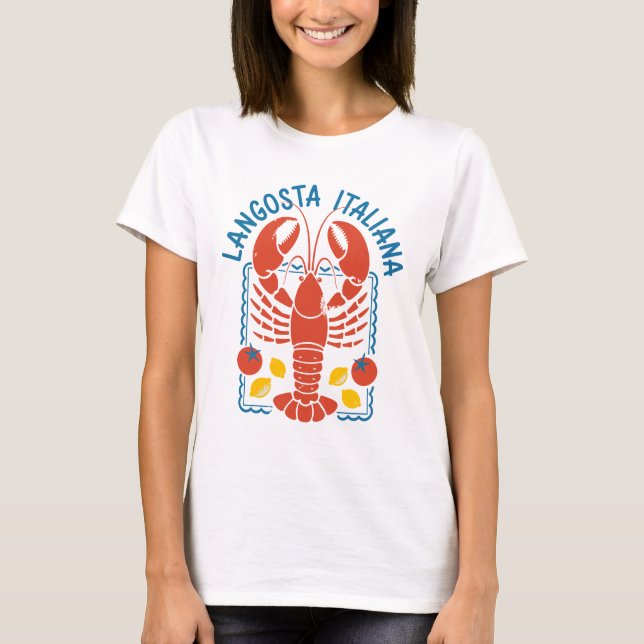 Italian Lobster T-Shirt (Front)