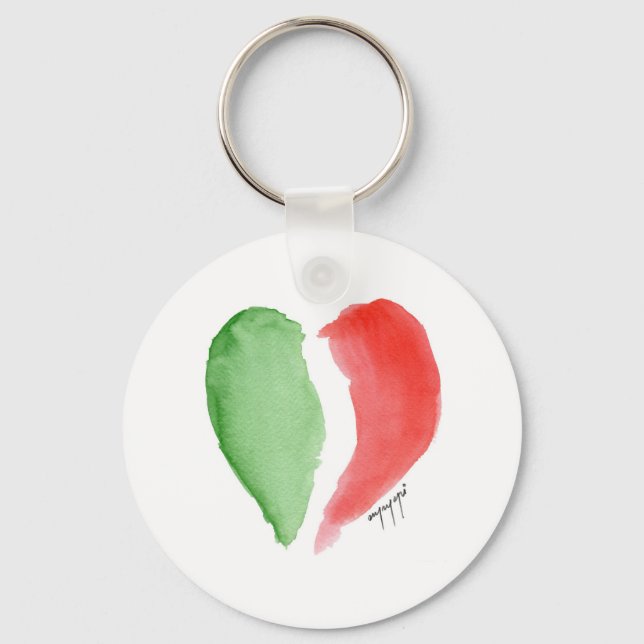 Italian love key ring (Front)
