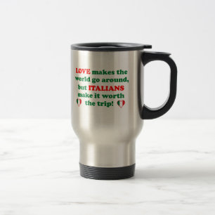 Italian Love Travel Mug