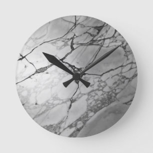Italian Marble #3 (Faux Marble) #marble #texture Round Clock