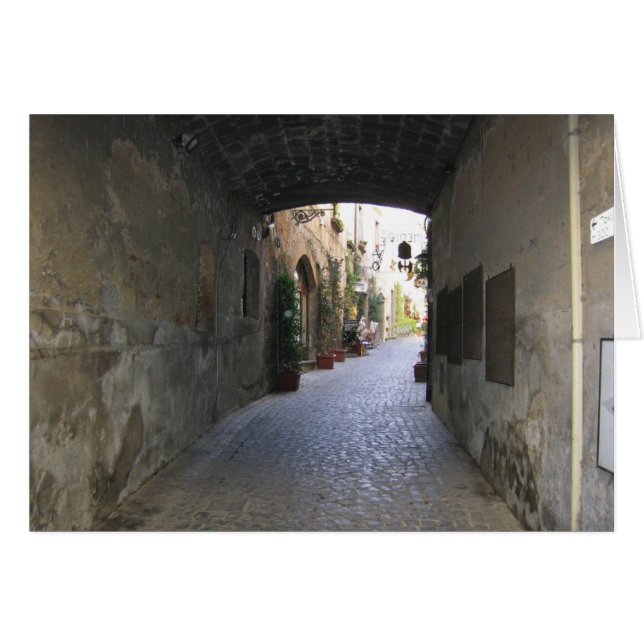 Italian Market Card (Front Horizontal)