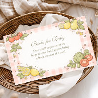 Italian Market Produce Books for Baby