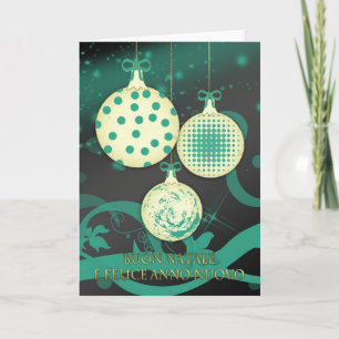 Italian Merry Christmas Card - Buon Nata
