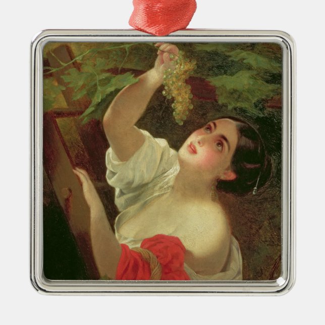 Italian Midday, 1831 Metal Tree Decoration (Front)