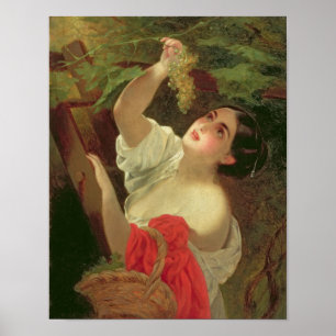 Italian Midday, 1831 Poster