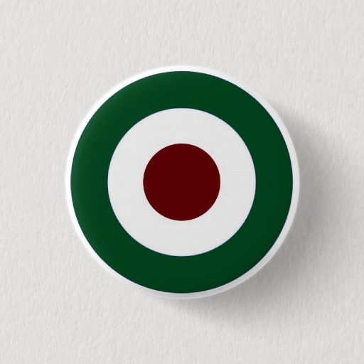 Image of Italian Mod Target 3 Cm Round Badge