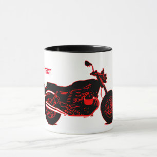 Italian motorcycle mug