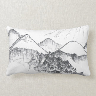 Italian Mountains Lumbar Cushion