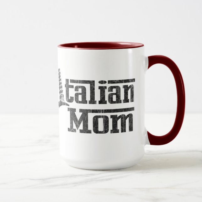 Italian Mum Coffee Mug (Right)